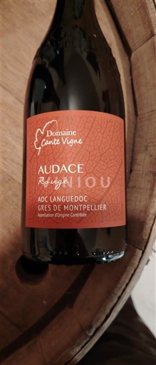 Languedoque Grés de Montpellier Domaine Cante Vigne Audace 2022