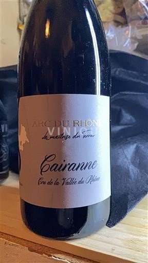 Thung lũng Rhône Cairanne Arc du Rhône La maîtrise du Terroir 2018