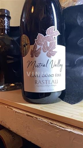 Thung lũng Rhône Rasteau Mistral Valley Grand Éole 2020