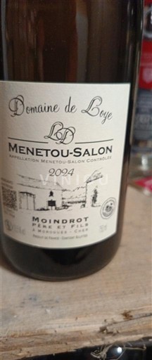 Thung lũng sông Loire Menetou-salon Domaine Loye 2024