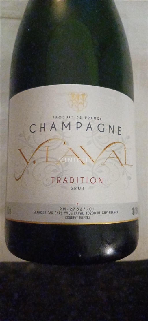 Champagne Yves Laval Tradition Icke årgångsbetecknad