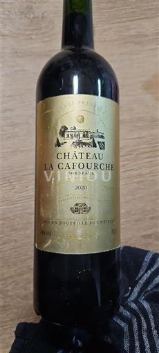 Bordeaux Château La Cafourche 2020