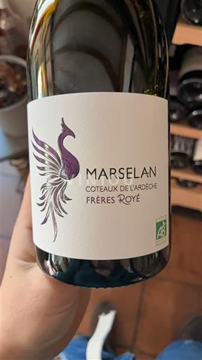 Alperna och Rhône-länderna Coteaux de l'Ardèche Frères Royé Marselan 2023