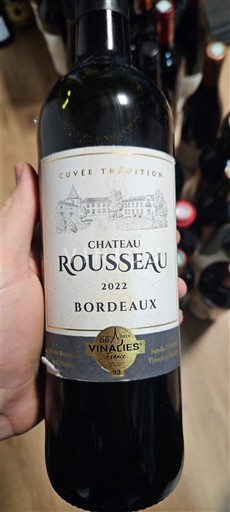 Bordeaux Château Rousseau Tradition 2022