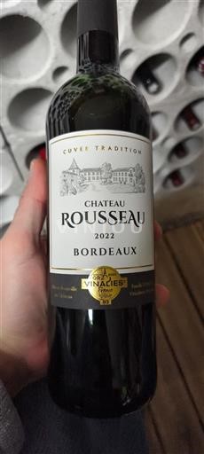 Bordeaux Château Rousseau Tradition 2022