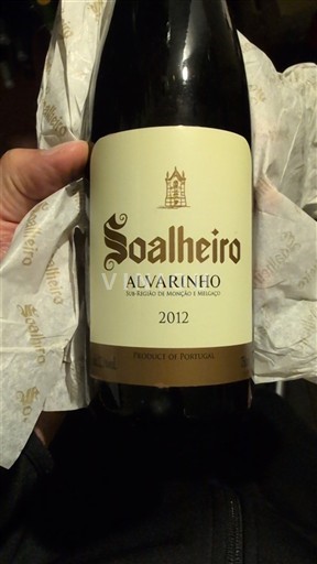 Portugal Vinho verde Soalheiro Alvarinho 2012