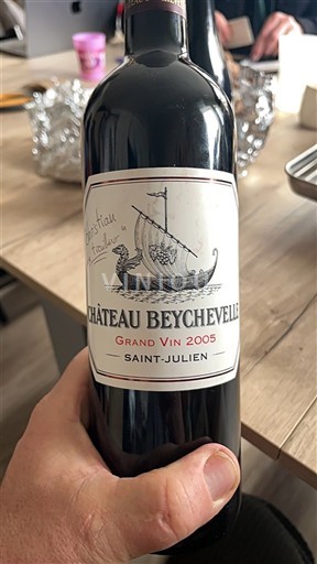 Bordéus Saint-Julien Grand Cru Château Beychevelle Grand Vin 2005