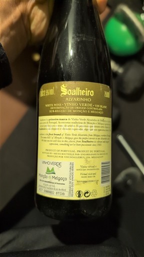 Portugal Vinho verde Soalheiro Alvarinho 2016