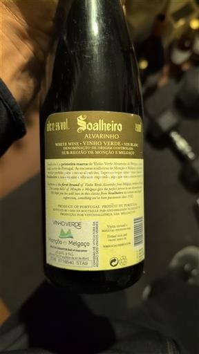 Portugal Vinho verde Soalheiro Alvarinho 2017