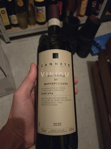 Toscana Vino Nobile di Montepulciano Canneto 2020