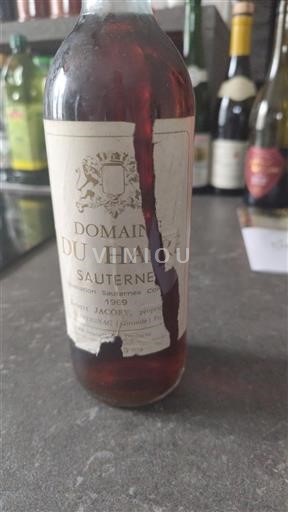 Bordeaux Sauternes Château Haire 1989