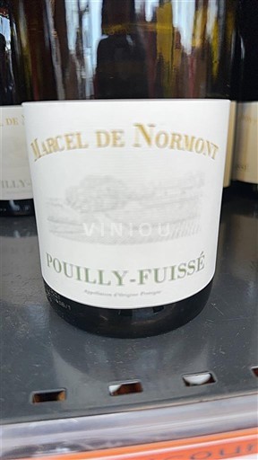 Bourgogne Pouilly-fuissé Marcel de Normont 2020