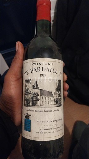 Bordeaux Bordeaux Supérieur Château Pardailhan 1979