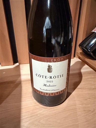 Vallée du Rhône Côte-rôtie Domaine Yves Cuilleron Madinière 2022