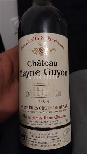 Bordeaux Không được chỉ định Château Mayne Guyon 1999