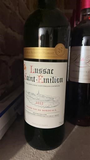 Bordeaux Lussac-saint-émilion Aubertin Florent 2022