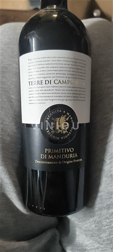 Puglia Primitivo di Manduria Vecchio Vigneto Terre di Campo Sasso 2021