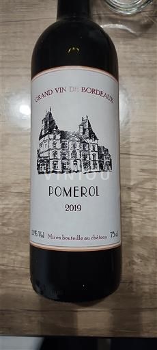Bordéus Pomerol Inconnu 2019