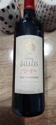 Bordeaux Haut-Médoc Château Dillon 2001
