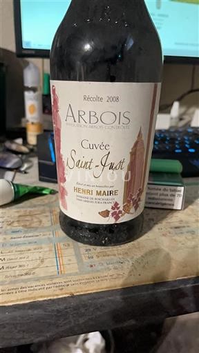 Jura Arbois Henri Maire Saint-Just 2008