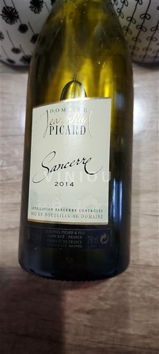 Thung lũng sông Loire Sancerre. Domaine Jean Michel Picard 2014