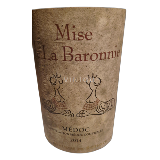 Bordeaux Médoc Baron Philippe de Rothschild Mise de La Baronne 2014