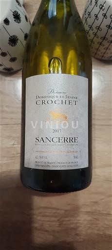 Thung lũng sông Loire Sancerre. Domaine Dominique et Janine Crochet 2017