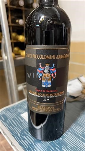 Toscana Brunello di Montalcino Ciacci Piccolomini d'Aragona Vigna di Pianrosso 2019