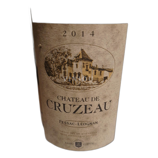 Bordeaux Pessac-Léognan Château de Cruzeau 2014