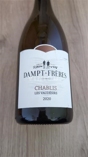 Borgoña Chablis Grand Cru Dampt Frères Les Vaudésirs 2020