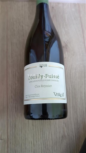 Bourgogne Pouilly-fuissé Vergé Clos Reyssier 2018
