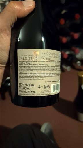 Douro Quinta Seara d'Ordens Talentus altitude 2020