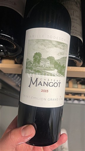 Bordeaux Saint-Émilion Grand Cru Grand Cru Château Mangot 2015