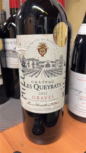 Bordeaux Graves Château Les Queyrats 2012