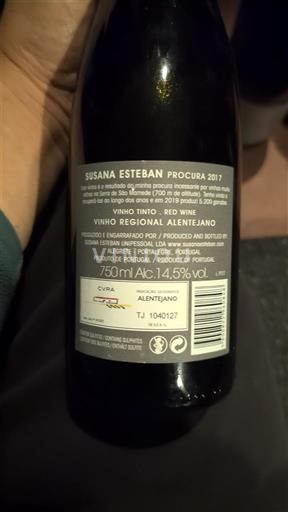 Alentejo Alentejano Susana Esteban Procura 2017