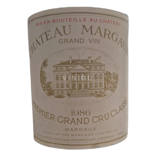Bordeaux Margaux Château Margaux Grand Vin 1986