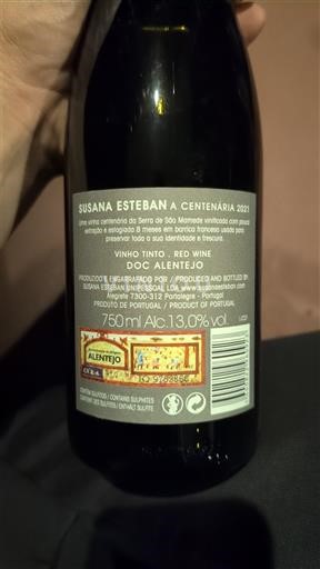 Alentejo Susana Esteban A Centenária 2021