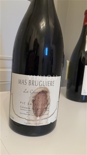 Linguadoca Pic Saint-Loup Mas Bruguière La Grenadière 2015