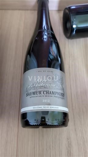 Thung lũng sông Loire Saumur-champigny Rêve d'Automne 2012