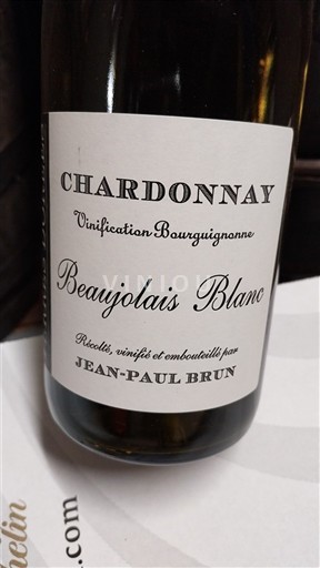 Beaujolais Không được chỉ định Jean-Paul Brun Chardonnay Vinification Bourguignonne 2023
