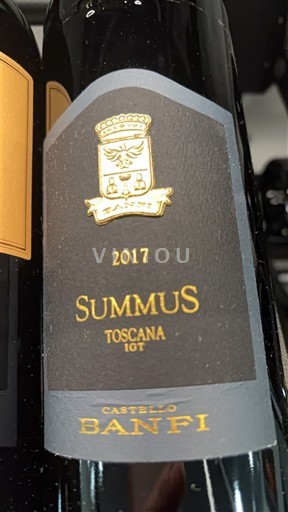 Toscana Không được chỉ định Castello Banfi Summus 2017