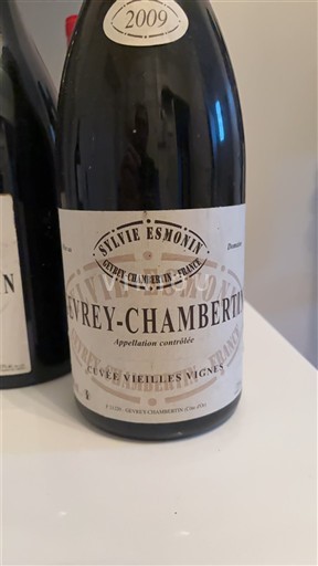 Bourgogne Gevrey-chambertin Sylvie Esmonin Vieilles Vignes 2009