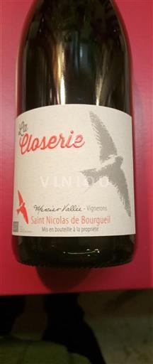 Thung lũng sông Loire Saint-Nicolas-De-Bourgueil Macé Vitte La Closerie 2023