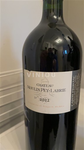 Bordeaux Canon-Fronsac Château Moulin Pey-Labrie 2022
