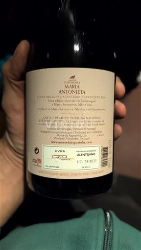 Alentejo Raposinha Maria Antonieta 2019