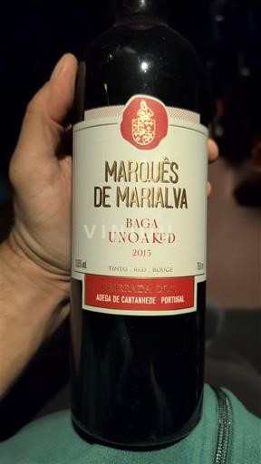 Portogallo Bairrada Marquês de Marialva Baga Unoaked 2015