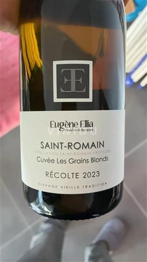 Borgogna Saint-Romain Eugène Ellia Les Grains Blonds 2023