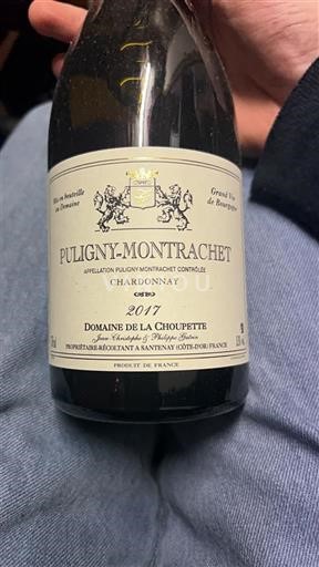 Burgundy Puligny-Montrachet Domaine La Choupette 2017