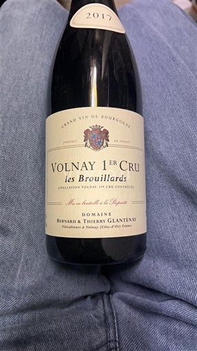 Burgundy Unspecified Premier Cru Domaine Bernard & Thierry Glantenay Les Brouillards 2017