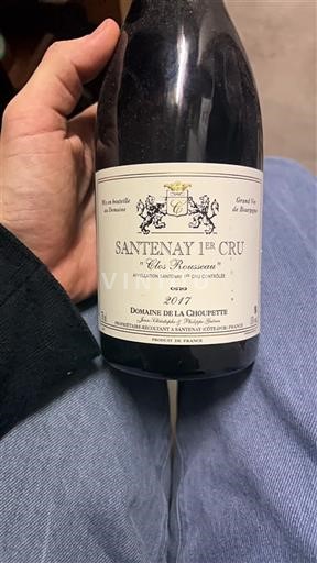 Burgundy Unspecified Premier Cru Domaine La Choupette Clos Rousseau 2017